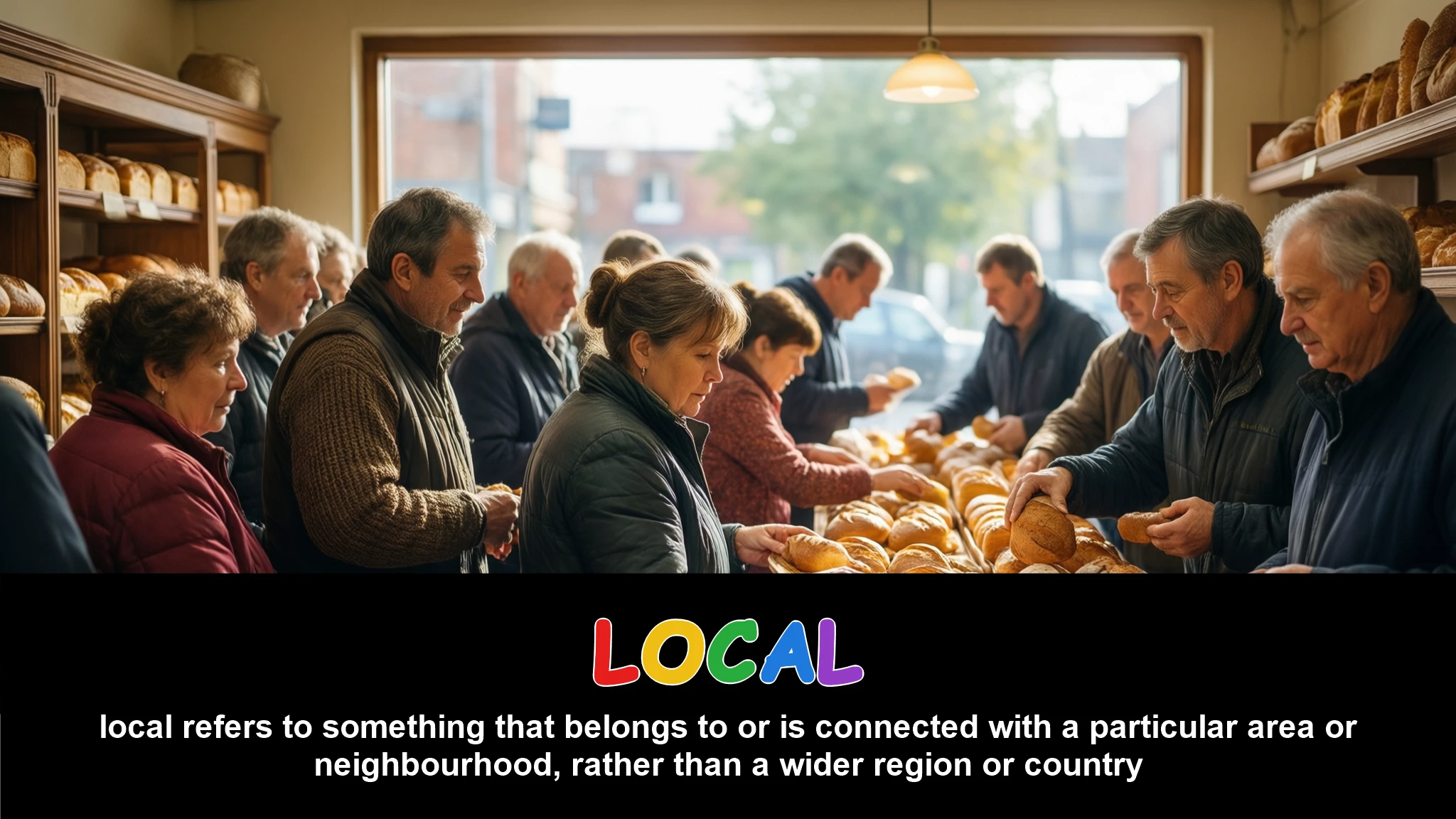 English Illustration for local